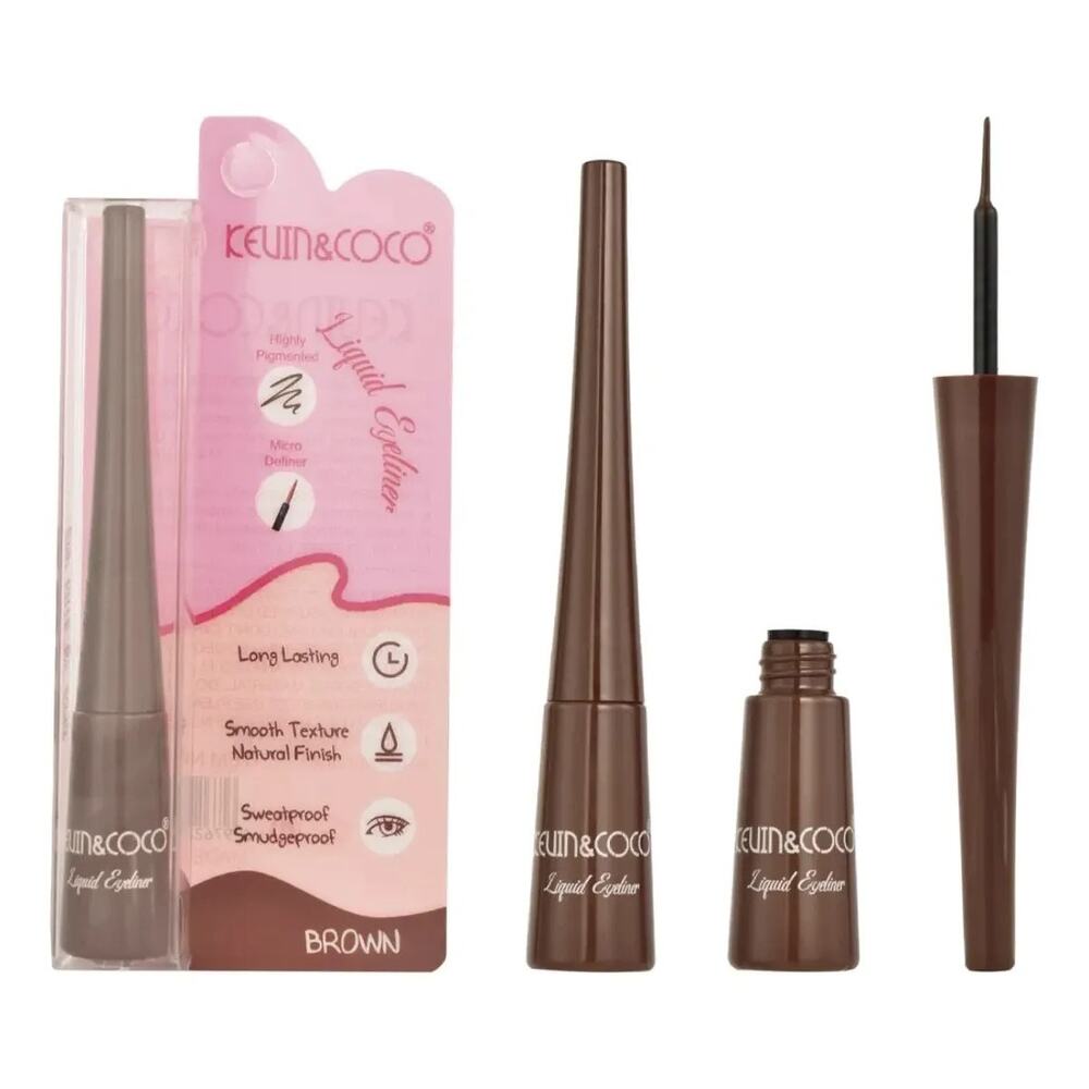 KEVIN & COCO Brown Liquid Eyeliner